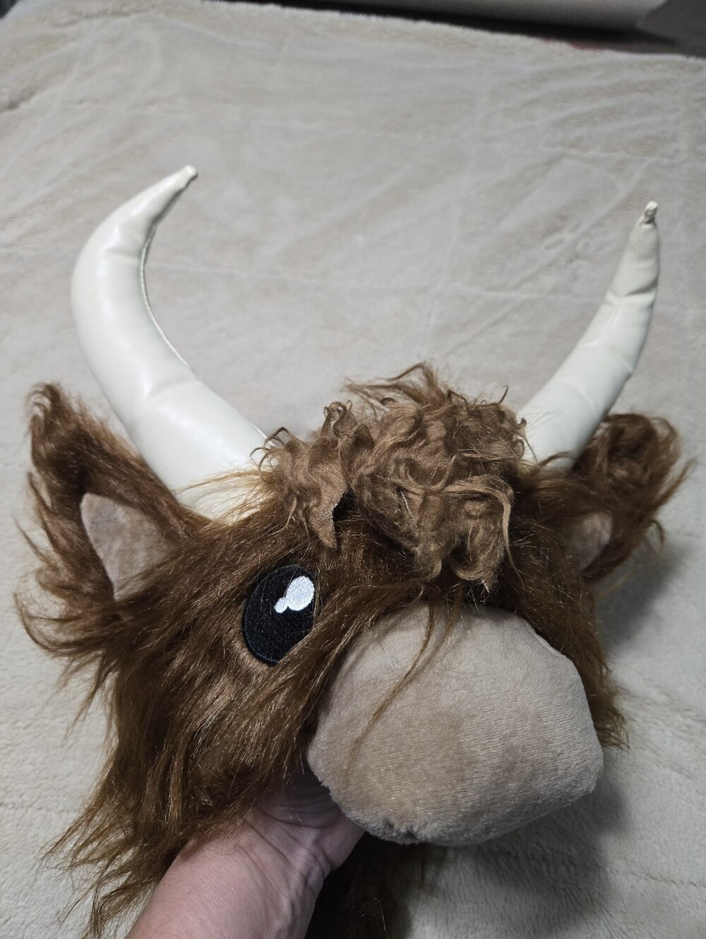 Highland cow costume set, kids Medium - Picture 2 of 15